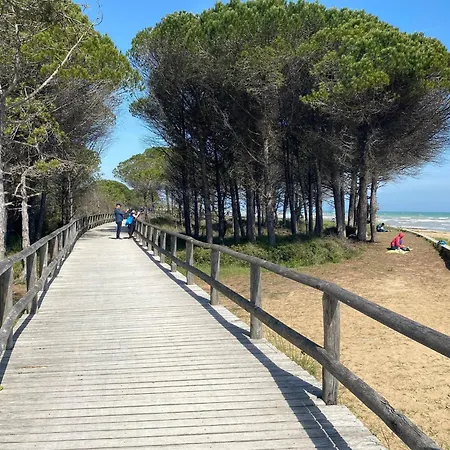 Modern With Rooftop Pool Apartment Bibione